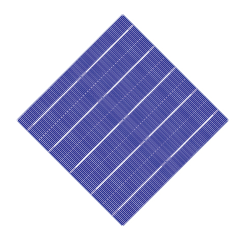 Poly 157mm 5BB  Solar Cell